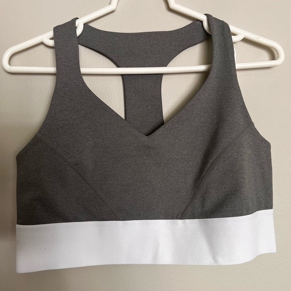 NWOT Good American The Icon Core Set Leggings & Bra Gray - Picture 2 of 7